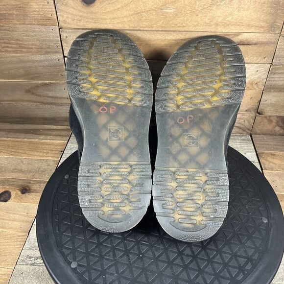 Dr. Martens Womens Size 8 Black Suede Carlson Clog Comfort Slip On Casual Shoes - Picture 10 of 10